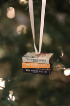 White Lotus Ornament