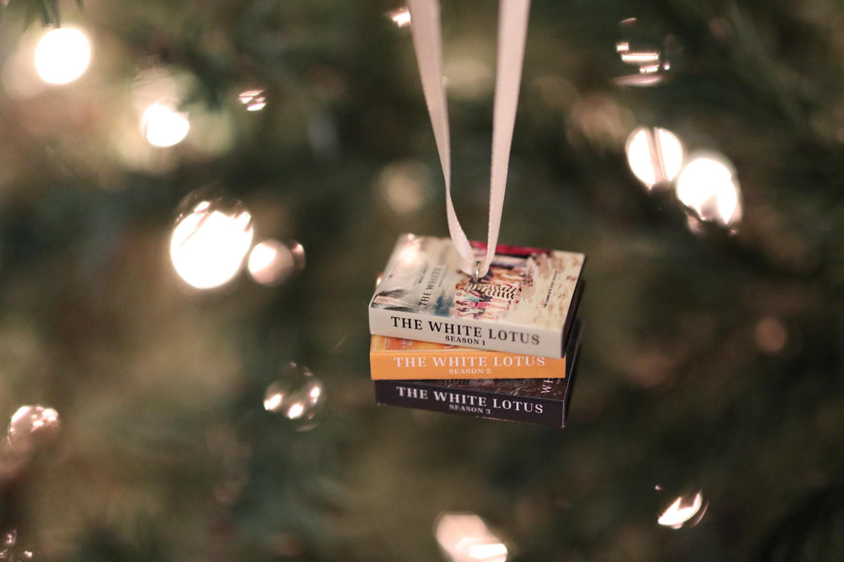 White Lotus Ornament